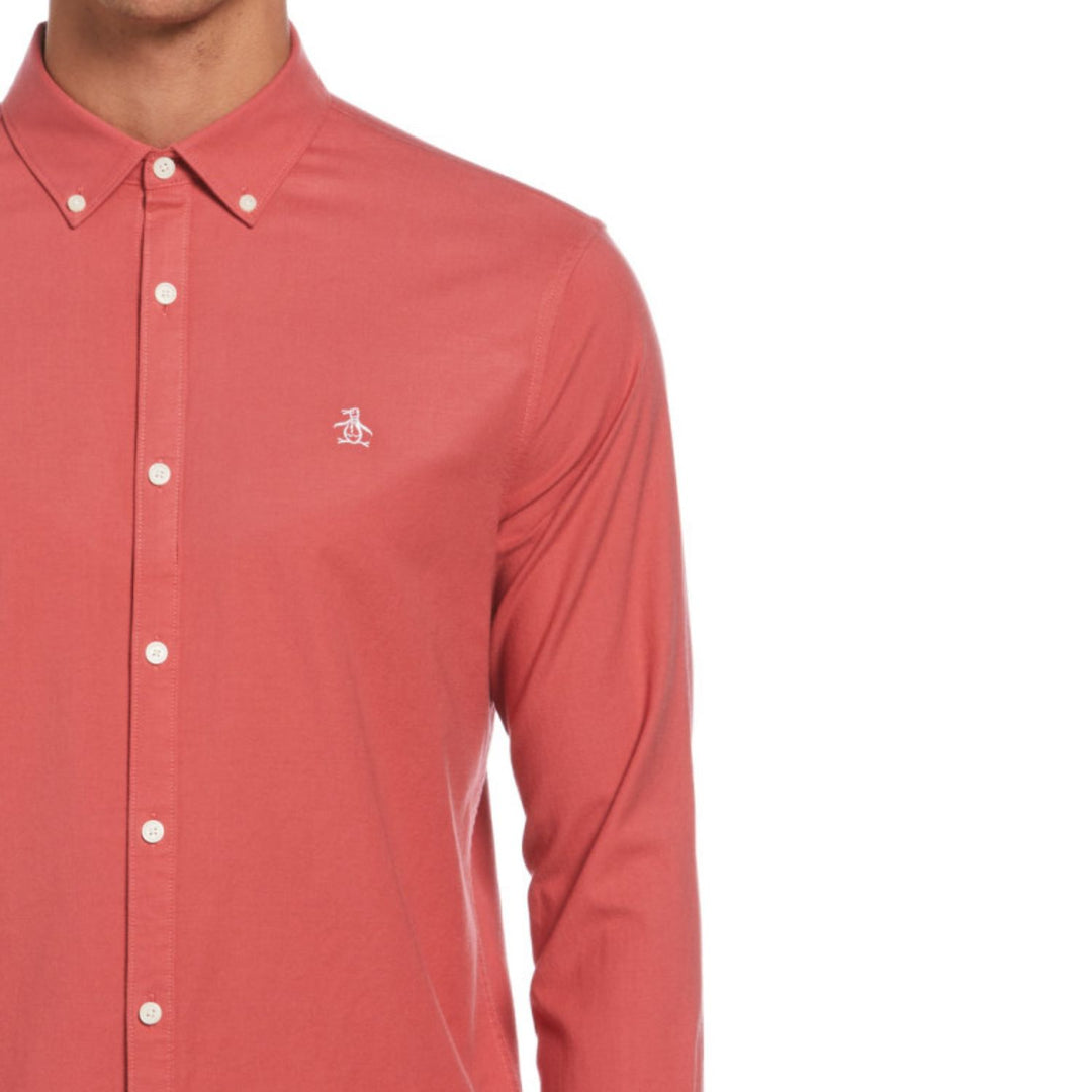 Camisa Manga Larga Oxford Stretch