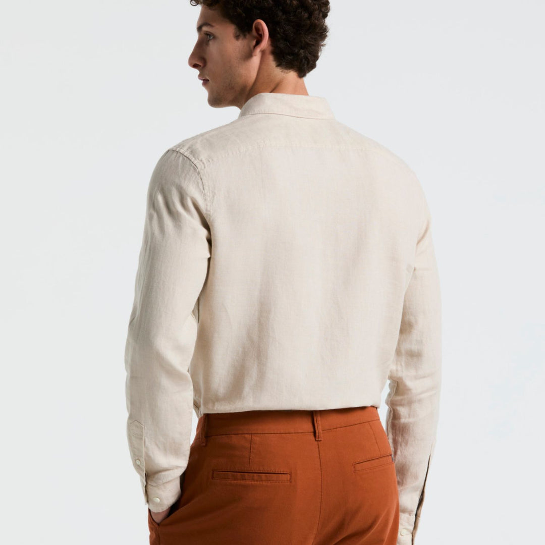 Camisa Manga Larga Con Bolsillo