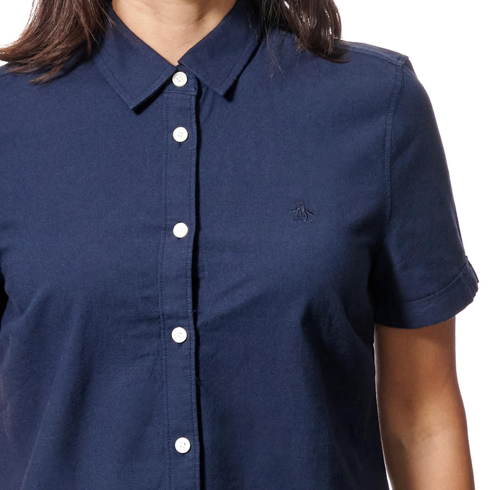 Camisa De Manga Corta Oxford - Original Penguin México