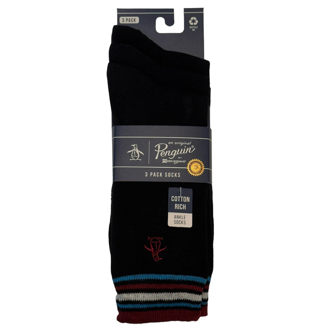 3 Pack Calcetines Negros