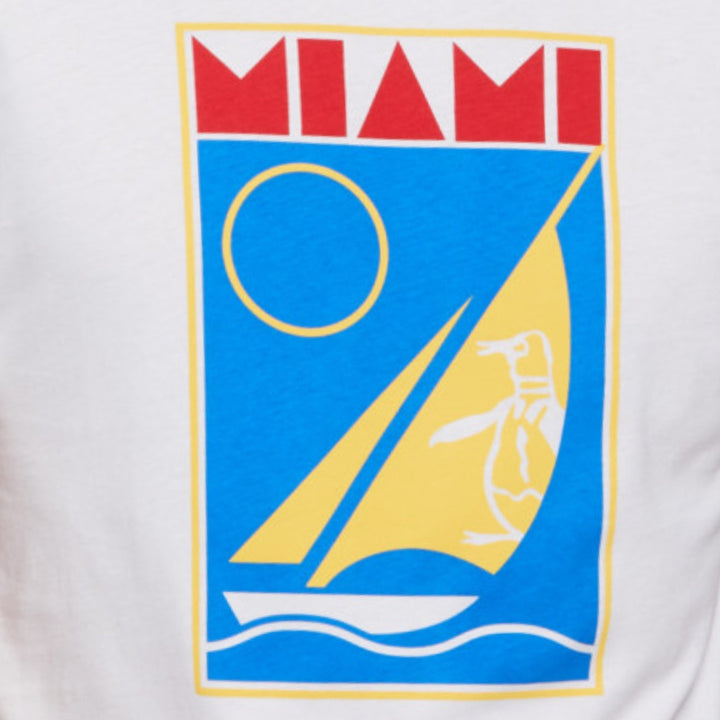 Playera Velero en Miami Print