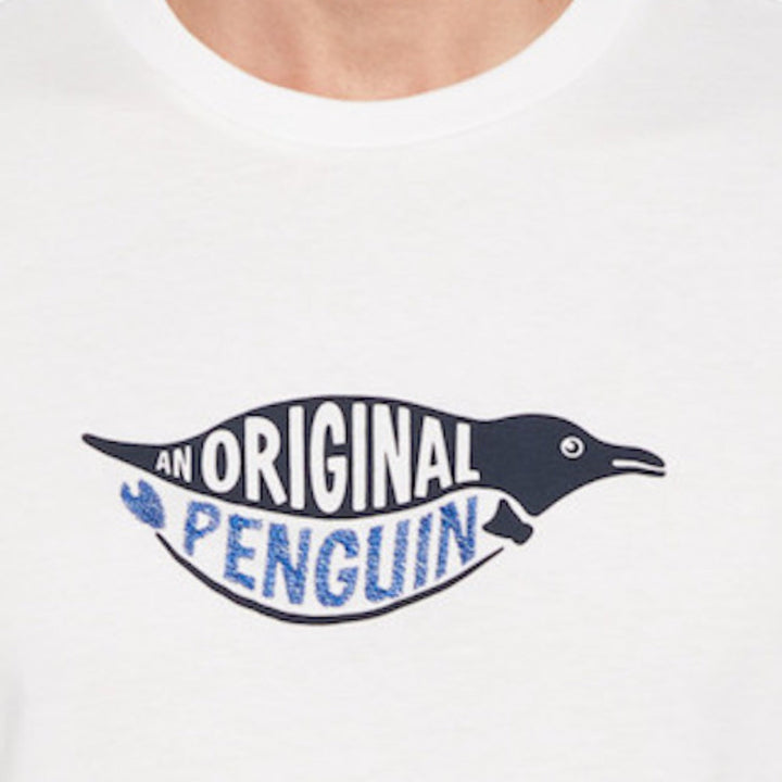 Playera Con Estampado Y Logo De Pingüino Bordado