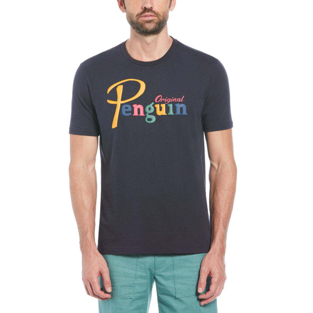 Playera Penguin Logo Multicolor