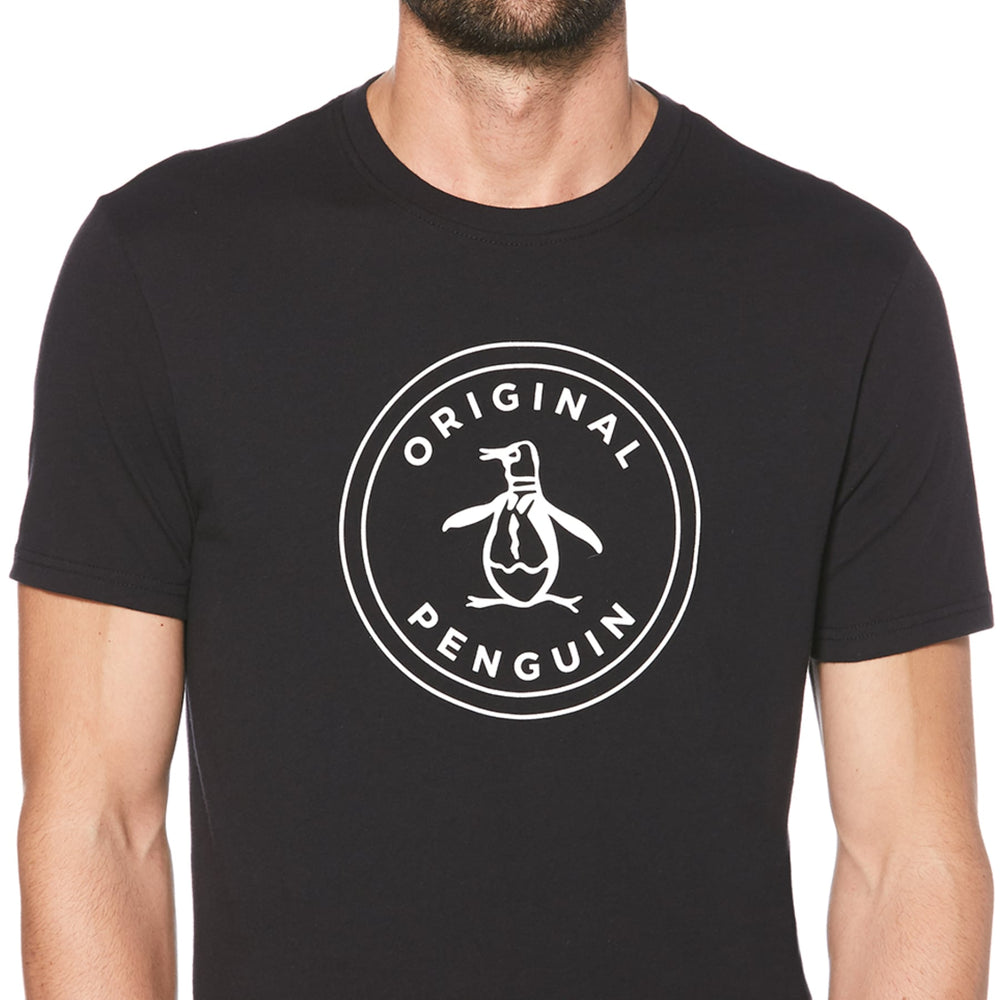 Playera Clasica Pete Negra - Original Penguin México
